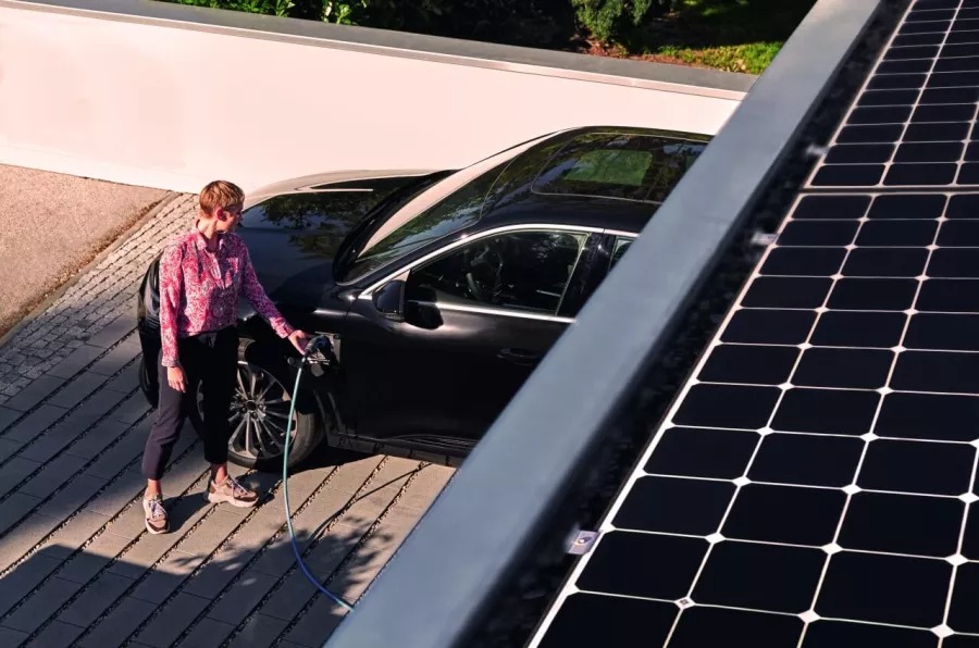 Panneaux solaires pour les voitures electriques bretonnes