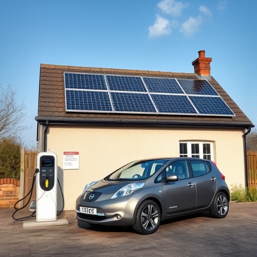 Installateur de borne de recharge avec panneaux solaires