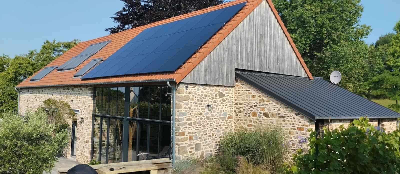 gite panneaux solaires bretagne